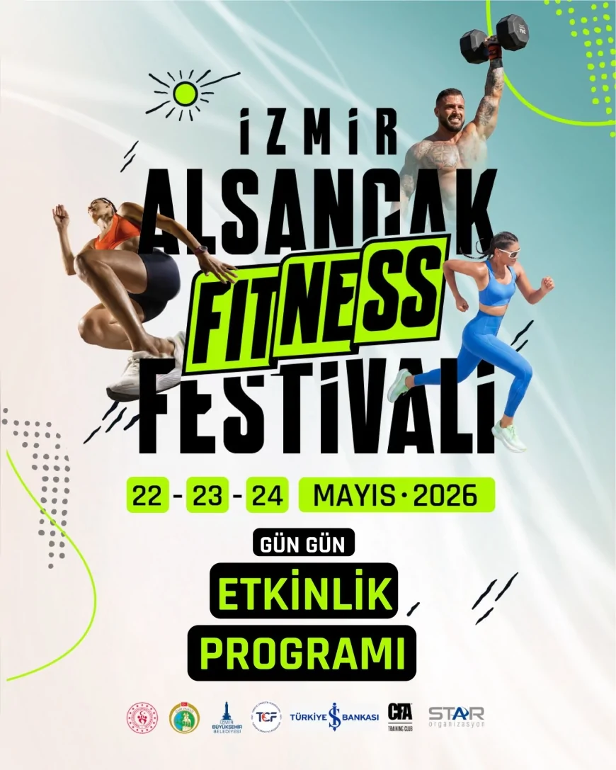İzmir Kültürpark’ta düzenlenecek Alsancak Fitness Festival spor ve sağlıklı yaşam tutkunlarını buluşturacak.