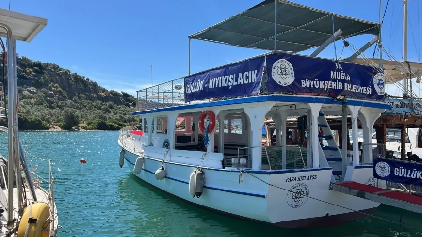 Muğla Büyükşehir Belediyesi Yaz Sezonunda Deniz Ulaşımı Seferlerini Yeniden Başlattı..