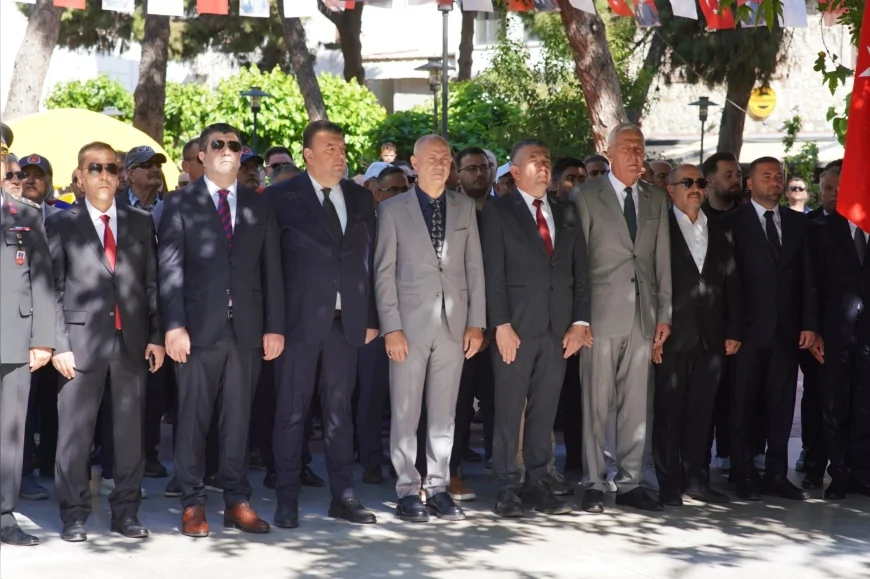Seferihisar’da 19 Mayıs’ın 107. yılı törenler ve etkinliklerle kutlandı.