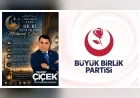 BBP Diyarbakır İl Başkanı Mehmet Çiçek’ten Hicri Yılbaşı Mesajı