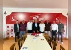 Terme TSO Başkanı Ahmet Ekmekçi, Saadet Partisi İlçe Başkanı Serdar Körpe ve Yönetimini Ziyaret Etti