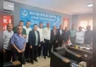 Terme TSO Başkanı Ahmet Ekmekçi, BBP İlçe Başkanı Gürol Özen’i Ziyaret Etti