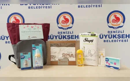Denizli Büyükşehir Belediye Başkanı Bülent Nuri Çavuşoğlu: “Yavrularımız hayata sağlıklı başlasın diye ailelerimizin yükünü paylaşıyoruz”