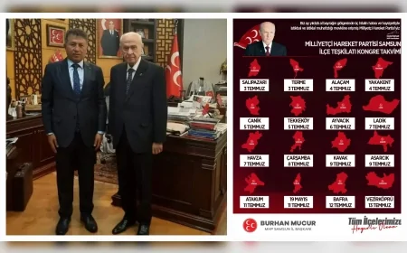 MHP Terme İlçe Başkanı Ercan Kaya’dan 3 Temmuz’daki ilçe kongresine davet çağrısı