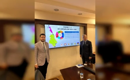 Terme Ticaret ve Sanayi Odası Başkanı Ahmet Ekmekçi: “Terme Süs Bitkileri Organize Tarım Bölgesi için çalışmalar sürüyor”