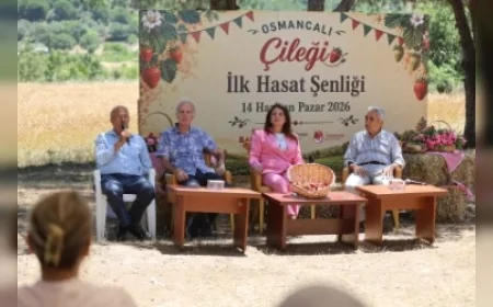 Yunusemre Belediye Başkanı Semih Balaban: "Osmancalı çileğinin tanıtımı üreticilerimizin emeğini görünür kılıyor"