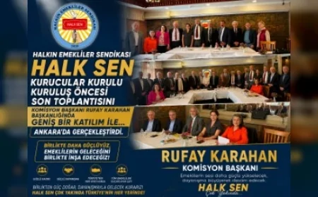Genel Başkan Rufay Karahan.