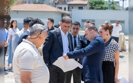 İzmir Büyükşehir Belediye Başkanı Dr. Cemil Tugay: “Langar Futbol Sahası’nı yeniden kentin spor yaşamına kazandırıyoruz”