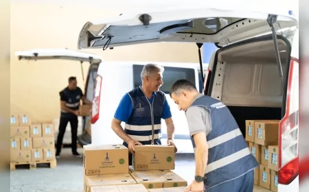 İzmir Büyükşehir Belediyesi Süt Kuzusu Projesi’nde yeni dağıtım dönemi başladı.