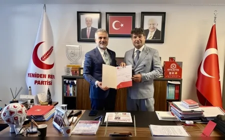 Yeniden Refah Partisi MKYK Üyesi Mehmet Ali Aslan, Siyasi İşler Başkan Yardımcılığı Görevine Atandı