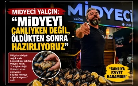 Midyeci Yalçın Tartismalara  Son Noktayi Koydu