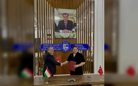 Sağlık Bilimleri Üniversitesi ile Tacikistan Devlet Tıp Üniversitesi arasında iş birliği protokolü imzalandı