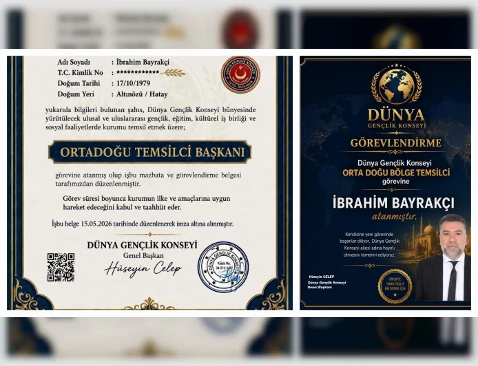 Dünya Gençlik Konseyi Ortadoğu Bölge Başkanı İbrahim Bayrakçi: “Gençlerimizin en büyük sorunu gelecek korkusudur”