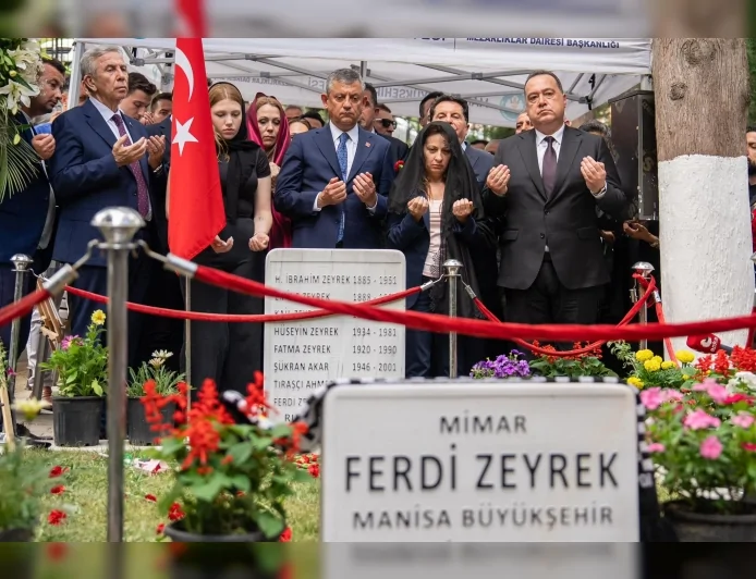 Manisa Büyükşehir Belediye Başkanı Ferdi Zeyrek Vefatının Birinci Yılında Dualar ve Anma Programlarıyla Yâd Edildi.