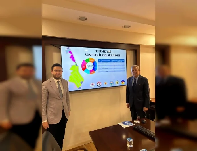 Terme Ticaret ve Sanayi Odası Başkanı Ahmet Ekmekçi: “Terme Süs Bitkileri Organize Tarım Bölgesi için çalışmalar sürüyor”