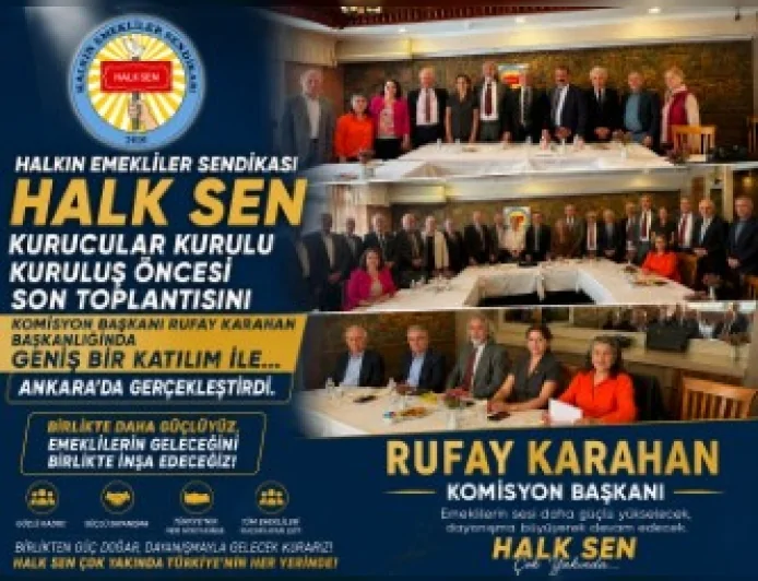 Genel Başkan Rufay Karahan.