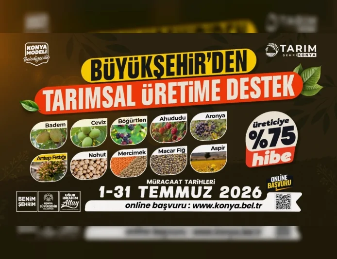 Konya Büyükşehir Belediye Başkanı Uğur İbrahim Altay: “Yüzde 75 Hibe Destekli Fidan ve Fide Başvurularını Temmuz Ayında Alacağız”