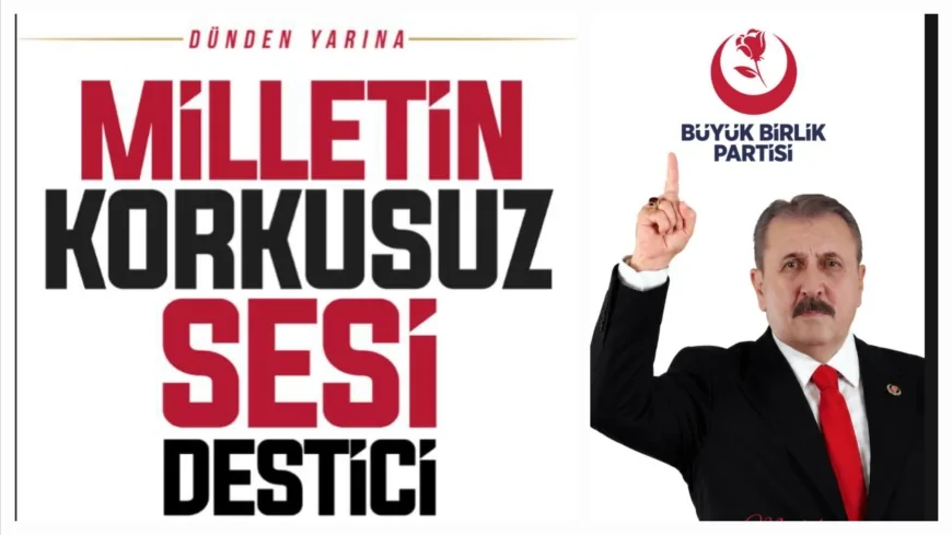 Büyük Birlik Partisi Diyarbakır İl Başkanı Mehmet Çiçek, 13. Büyük Kurultay için Ankara’ya davette bulundu