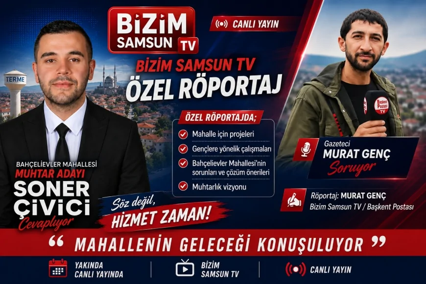 Bahçelievler Muhtar Adayı Soner Çivici " Söz Değil Hizmet Zamanı "