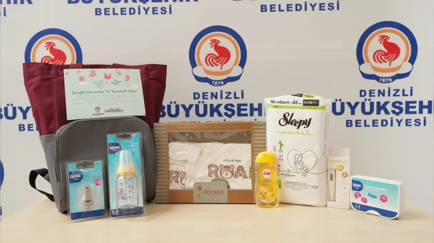 Denizli Büyükşehir Belediye Başkanı Bülent Nuri Çavuşoğlu: “Yavrularımız hayata sağlıklı başlasın diye ailelerimizin yükünü paylaşıyoruz”