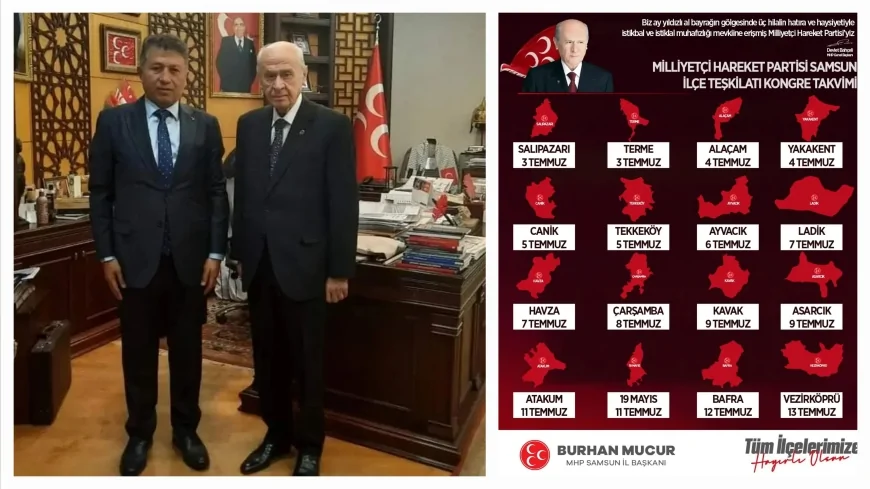 MHP Terme İlçe Başkanı Ercan Kaya’dan 3 Temmuz’daki ilçe kongresine davet çağrısı
