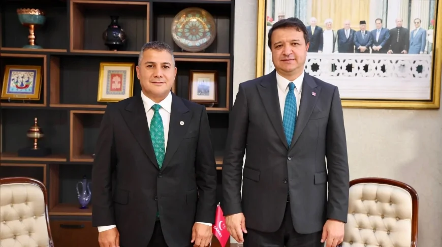 Yerli ve Milli Parti Genel Başkanı Teoman Mutlu’dan Saadet Partisi Genel Başkanı Mahmut Arıkan’a ziyaret