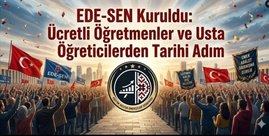 EDESEN Kuruldu: Eğitim Destek Emekçileri Hak Mücadelesi İçin Tek Çatı Altında Buluştu