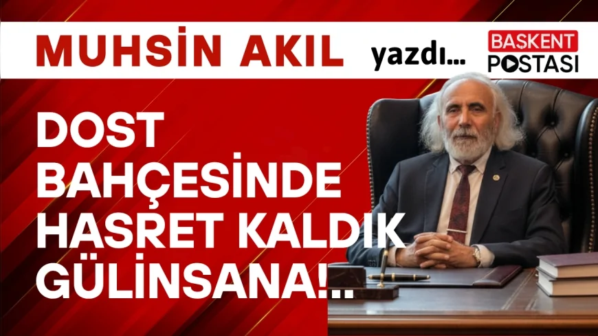 Dost Bahçesinde hasret kaldık gülinsana!..