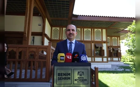 Konya Büyükşehir Belediye Başkanı Uğur İbrahim Altay: “Şehrimizin en güzel manzaralarından birinde modern bir sosyal yaşam alanı oluşturduk”