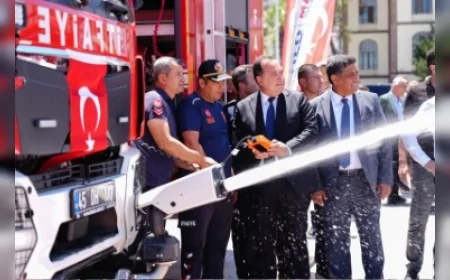 Manisa Büyükşehir Belediyesi Afet ve Yangınlara Müdahale İçin 350 Milyon TL’lik 37 Yeni Aracı Hizmete Aldı.
