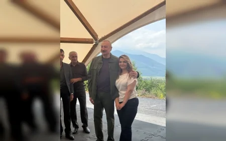 Azerbaycan Cumhurbaşkanı İlham Aliyev, Şuşa'daki "Büyük Dönüş" Programına kaldı