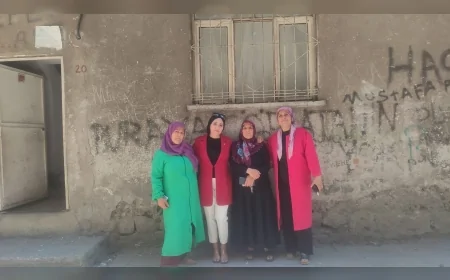 BBP Diyarbakır Kadın Kolları Başkanı Kadriye Şen'in saha çalışmaları teşkilattan takdir topladı