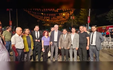BBP Diyarbakır İl Başkanı Mehmet Çiçek ve teşkilatı 15 Temmuz anma programına katıldı
