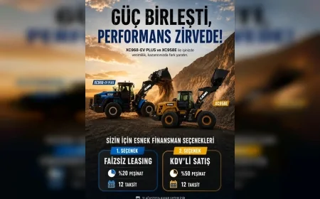 Hakan Makina, XC968-EV Plus ve XC958E modelleri için faizsiz leasing kampanyası başlattı