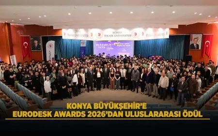 Konya Büyükşehir Belediyesi Atmosfer Gençlik Merkezi'nin Konya Youth Festivali Avrupa'da Jüri Özel Takdiri Ödülü Aldı