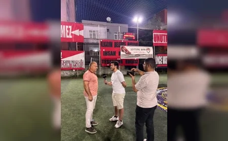 Tek Parti Samsun İl Başkanı Kenan Kül, şehitler ve gaziler anısına düzenlenen futbol turnuvasının finaline katıldı