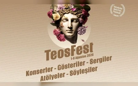 Seferihisar'da TeosFest 2026, 1-8 Ağustos'ta sanat, bilim ve doğayı ücretsiz etkinliklerle buluşturacak