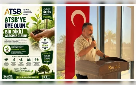 ATSB Yönetim Kurulu Başkanı Köksal Selçuk: “Her üyemiz adına bir fidan dikerek doğaya kalıcı bir iz bırakacağız”