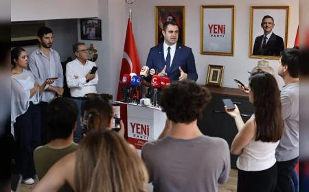 YENİ Parti İzmir İl Başkanı Çağatay Güç, İzmir’de düzenlediği basın toplantısında Türkiye’nin ekonomik ve toplumsal gündemine ilişkin değerlendirmelerde bulundu.