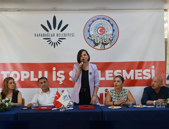 Karabağlar Belediye Başkanı Helil Kınay: “Mevcut imkânlar çerçevesinde hazırlanabilecek en iyi sözleşmeyi imzaladık”