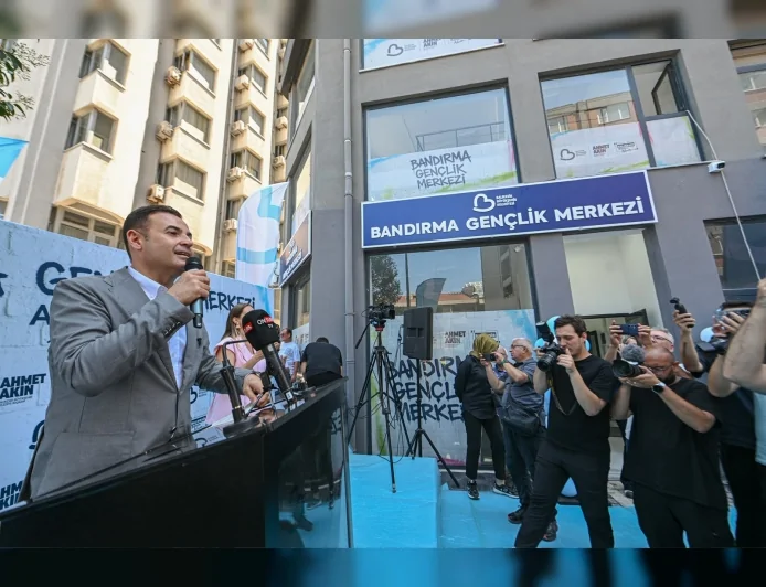 Balıkesir Büyükşehir Belediye Başkanı Ahmet Akın: “Bandırma’ya ikinci Gençlik Merkezi’ni kazandırıyoruz”