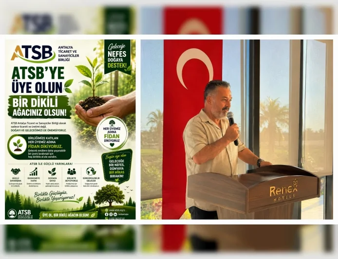 ATSB Yönetim Kurulu Başkanı Köksal Selçuk: “Her üyemiz adına bir fidan dikerek doğaya kalıcı bir iz bırakacağız”