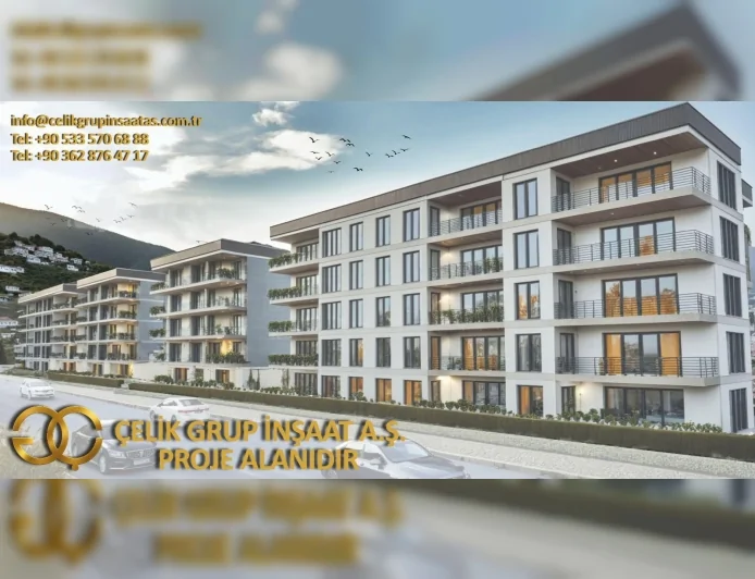 Ünye’nin konut vizyonuna seçkin yatırım: 90 dairelik Gölevi Konakları’nda ilk beton döküldü