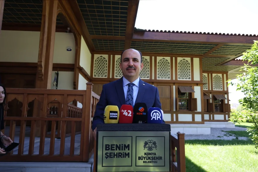 Konya Büyükşehir Belediye Başkanı Uğur İbrahim Altay: “Şehrimizin en güzel manzaralarından birinde modern bir sosyal yaşam alanı oluşturduk”