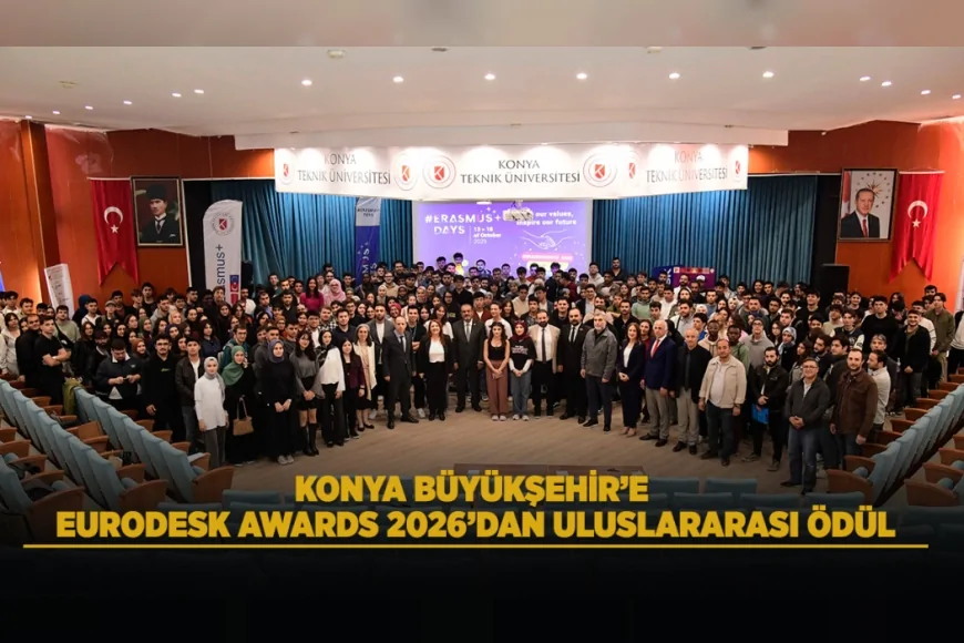Konya Büyükşehir Belediyesi Atmosfer Gençlik Merkezi'nin Konya Youth Festivali Avrupa'da Jüri Özel Takdiri Ödülü Aldı