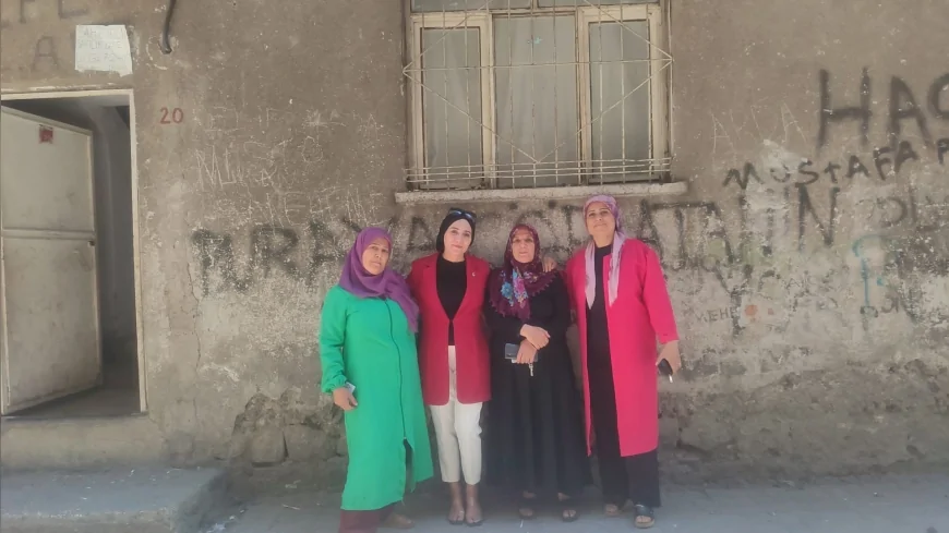 BBP Diyarbakır Kadın Kolları Başkanı Kadriye Şen'in saha çalışmaları teşkilattan takdir topladı