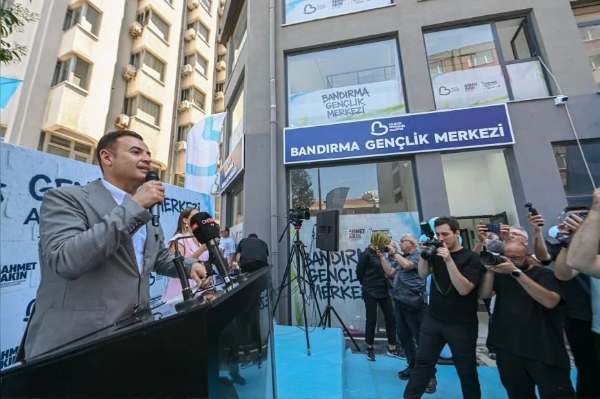 Balıkesir Büyükşehir Belediye Başkanı Ahmet Akın: “Bandırma’ya ikinci Gençlik Merkezi’ni kazandırıyoruz”