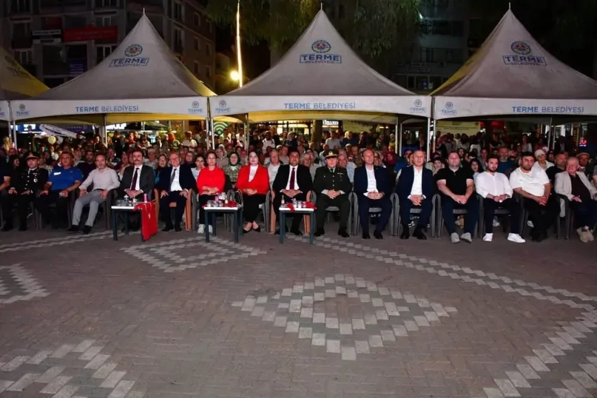 AK Parti Terme İlçe Başkanı Mümin Osman Ertan: "15 Temmuz'u unutmadık, unutturmayacağız"