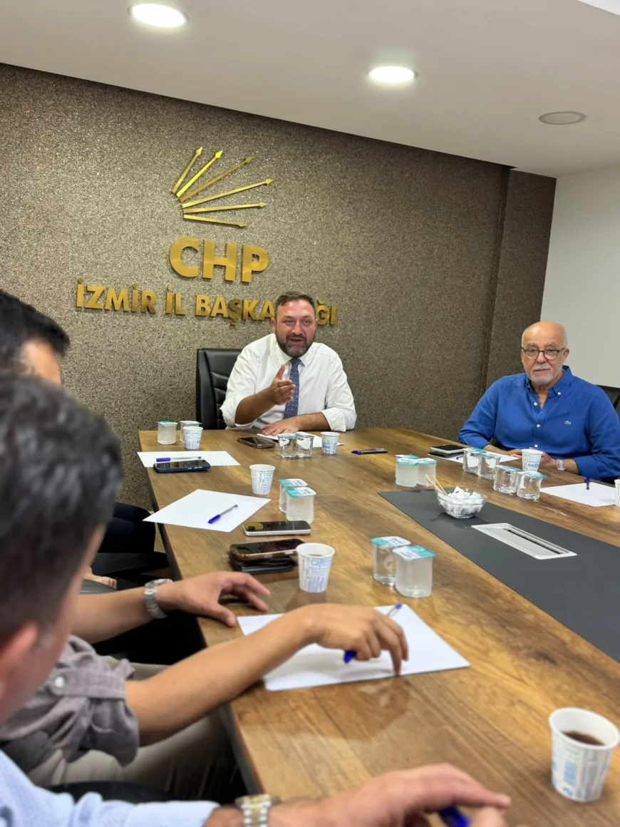 CHP İzmir İl Başkanı Utku Gümrükçü: “Bizler bu görevlere Cumhuriyet Halk Partisi’ni Türkiye’de iktidara taşımak için geldik”