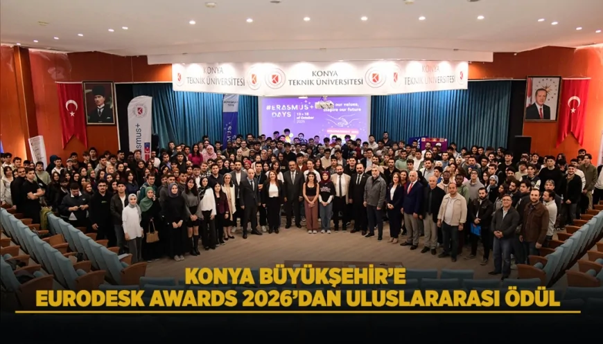 Konya Büyükşehir Belediyesi Atmosfer Gençlik Merkezi'nin Konya Youth Festivali Avrupa'da Jüri Özel Takdiri Ödülü Aldı